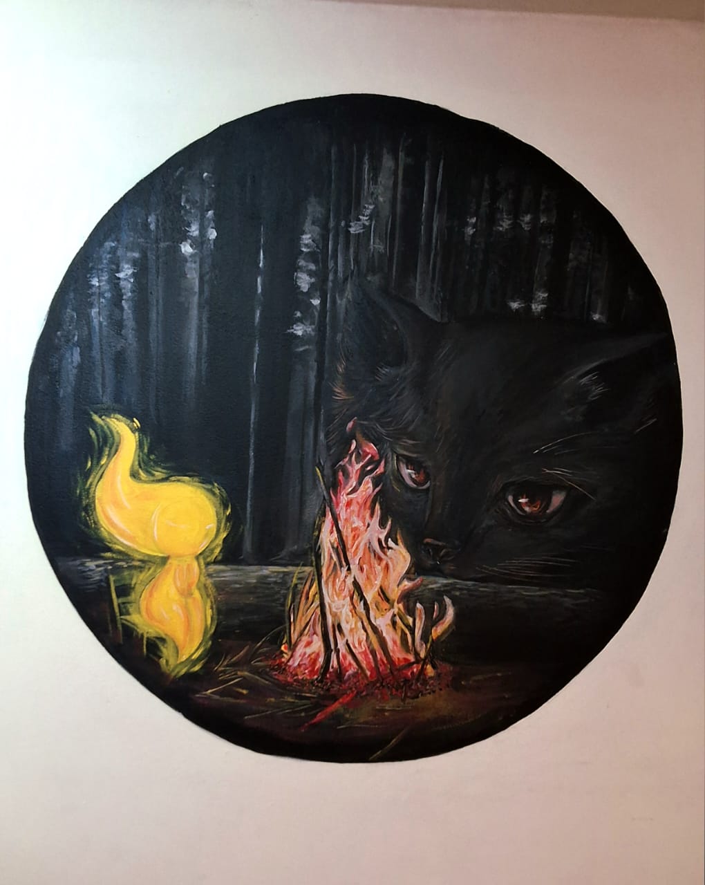 Obra de arte - Gatito